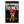 A vertical black banner or flag featuring a vintage-style pin-up illustration of a tattooed woman in a red dress and firefighter hat, with large white text reading 'DROPPING TONES' and yellow text reading 'BRASS & BUNKER CO.' and 'ALL GRIT.