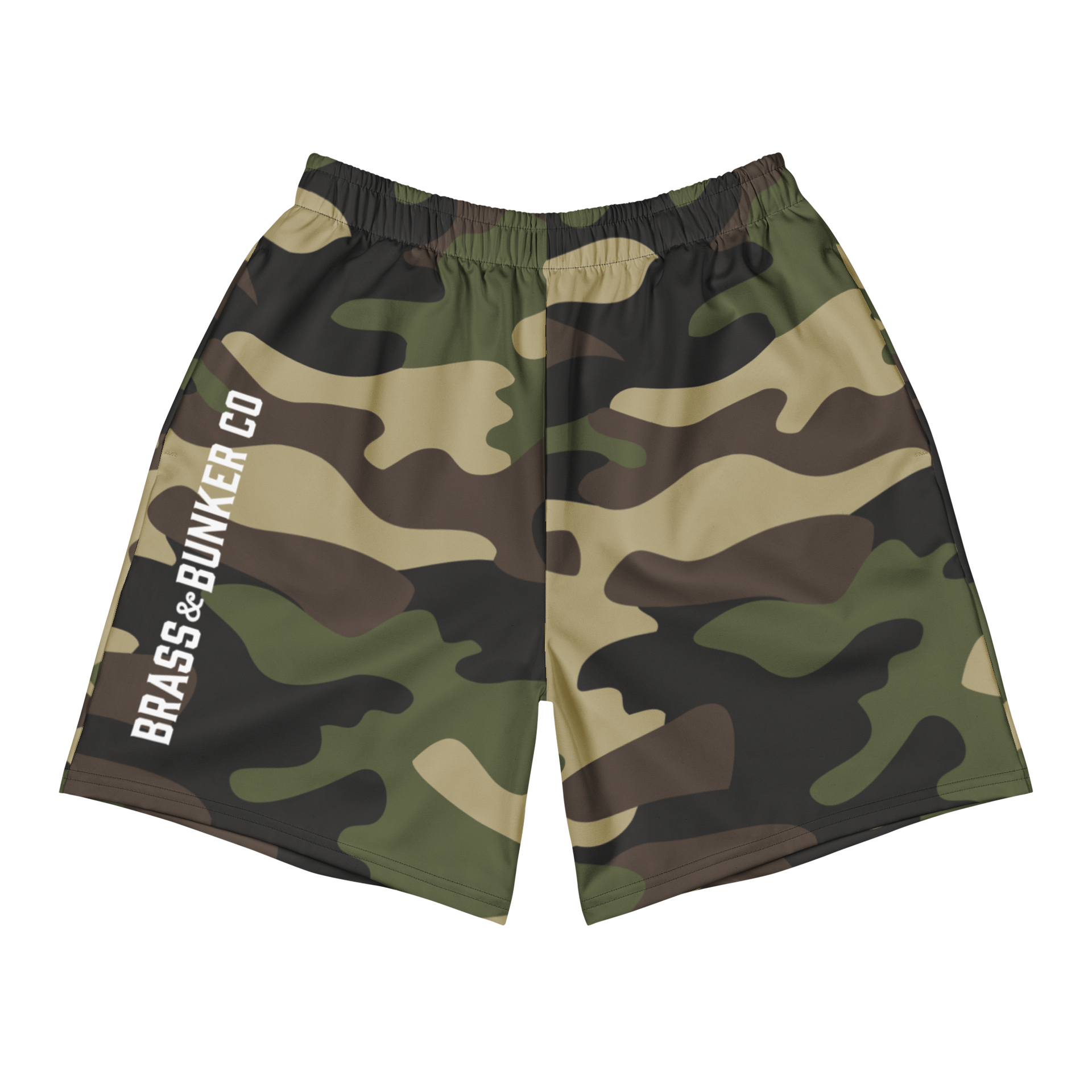 Woodland Camo Workout Shorts – Brass & Bunker Co Woodland Camo Workout Shorts – Brass & Bunker Co