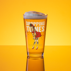 Dropping Tones Pint Glass